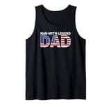 The Legendary Icon, The Mythical American DAD Tank Top