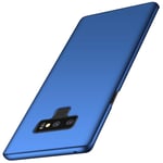Anccer Coque Samsung Galaxy Note 9 [Serie Mat] Resilient Conception Ultra Mince et Absorption des Chocs Coque pour Samsung Galaxy Note9 (Bleu Lisse)