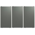 String Hyllplan 3-pack 58x30 cm, Mörkgrå