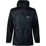 berghaus Men outdoor jacket, Fast Hike Rain Jacket Carbon S