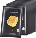10Pcs Honey Nutritious Concentrate Moisturizing Hydrating Ultra Thin Face Mask