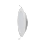 V-Tac 6W LED downlight - Hål: Ø11 cm, Mål: Ø12,5 cm, 230V - Dimbar : Inte dimbar, Kulör : Varm