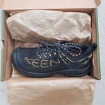 Keen Nxis Evo Waterproof Mens Walking Hiking Shoes 1025910 (Black /Yellow) UK 8
