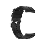 20 mm silikon klokkerem for for Huawei Watch GT 2 42 mm, Samsung/Huawei Sort