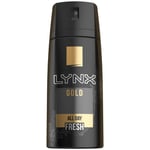 Lynx Gold Bodyspray Deodorant, 150 Ml