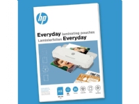 HP Everyday - 80 mikron - 25-pack - blank - klar - 154 x 216 mm Fickor för laminering (9155)