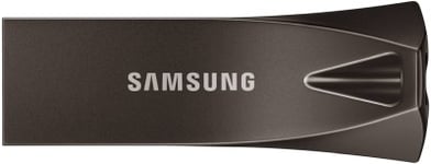 512 GB Samsung BAR Plus, USB 3.1 - Grå