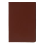 SKALO Samsung Tab S6 Lite 360 Litchi Fodral - Brun