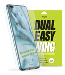 Ringke Dual Easy Wing Film [2 Pack] Designed for OnePlus Nord Screen Protector, Easy Application Case-Friendly Full Side Coverage Compatible with OnePlus Nord