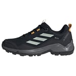 adidas Men's Terrex Eastrail Gore-TEX Hiking Shoes Sneaker, Core Black/Silver/Preloved Yellow, 7 UK