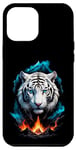 iPhone 15 Pro Max White Tiger Case