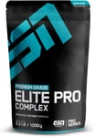 ESN Elite Pro Complex, Chocolate, 1000G, Protein Powder for Muscle Mass
