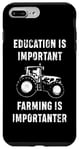 Coque pour iPhone 7 Plus/8 Plus Agriculteur Tracteur Agriculture Paysan Enfants Cadeaux