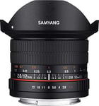 Samyang 12 mm F2.8 Fisheye Manual Focus Lens for Fuji X