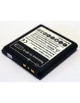 eQuipIT Batteri för SonyEricsson BST-38 930mAh