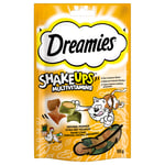 Dreamies Shakeups Multivitamins Snacks - Økonomipakke Fjærkre Picknick (6 x 55 g)