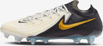 Nike Sg Low-top Football Boot Phantom Gx 2 Elite Jalkapallokengät WHITE/METALLIC GOLD COIN/BLACK