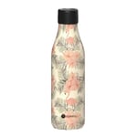 Les Artistes - Bottle Up Design termoflaske 0,5L grå med fjær