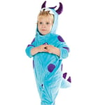 Pretend to Bee Costume de Déguisement de Monstre de Dinosaure bleu et Violet pour Enfants/Tout-Petits, 2-3 Ans