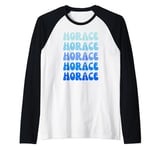 Horace Personal Name Custom Customized Personalized Raglan Baseball Tee