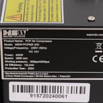MSW PCP-kompressor - 300 bar 12/220 V 400 W Autostopp