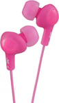 Jvc Hafx5P Gumy Plus Inner Ear Headphones - Pink