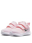 Nike Star Runner 3 Infant Trainer - Pink , Pink/Black, Size 4 Younger