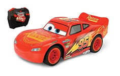 Smoby toys Majorette - Pixar - Cars 3 - Voiture Radio Commandée Flash McQueen - 17cm - Fonction Turbo - 203081005