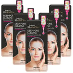 5 x 7th Heaven Renew You Deep Pore Cleanse Lotus Blossom Mud Face Masks