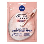 NIVEA Cellular Expert Lift Sculpting Sheet Mask with Bakuchiol & Hyaluronic Acid, 1 Sheet