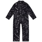 Molo Ayo Jumpsuit Comic Jacquard | Svart | 134/140 cm