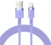 JoyRoom USB till Lightning Kabel 1,2 Meter Lila