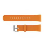 Samsung Gear Fit2 Pro Enkelt silikon klockband - Orange