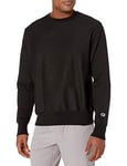 Champion Men's Life Reverse Weave Sweatshirt, Black, XXX-Large