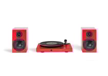 Pro-Ject Juke Box E1 HiFi Set (inkl. Speaker Box 5 E) High Gloss Red