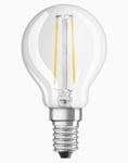 LED-lamppu CL P pallo E14 Dim 3,3W/827 (25W). Himmennettävä
