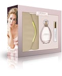 Sarah Jessica Parker Lovely EDP Spray, Rollerball and Gold Clutch Bag, 100 ml/10 ml