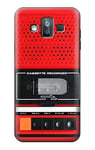 Red Cassette Recorder Graphic Case Cover For Samsung Galaxy J7 Duo
