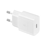 Samsung 15W USB-C Snabbladdare bulk -Vit
