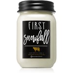 Milkhouse Candle Co. Farmhouse First Snowfall duftlys Mason Jar 369 g