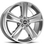 Arcasting Mammut Chrome Silver 8x18 5/120 ET60 B65.1 - Aluminiumfälgar