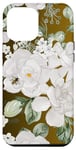 iPhone 15 Pro Max White Gardenia's Nectar Flowing Over Case
