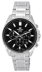 Casio Edifice Chronograph Black Dial Quartz 100M Men's Watch EFV-650D-1A