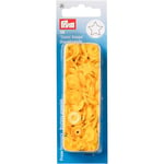 Prym 393210 Sewing Press Stud Colour Snaps Star Yellow Plastic One Size
