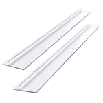 2 Pack Kitchen Silicone Stove Counter Gap Cover, Heat Resistant Silicone Gap Cover Gap Stopper Wide & Long Gap Filler Spills Seals Flexible