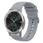 Garmin VivoMove Luxe Klockarmband i Silikon - Grå