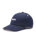 Boss Mens Accessories Hugo Fresco Cap in Blue - Navy Cotton - One Size