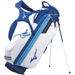MIZUNO Golf Men's Stand Caddy Bag BR-D3 9 x 47 inch 2.1kg White Blue ‎5LJC2130