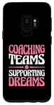 Galaxy S9 Coaching Teams Supporting Dreams Baseball Player Coach Case