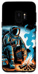 Galaxy S9 Astronaut Stranded in a Distant Planet Calming Funny Trippy Case
